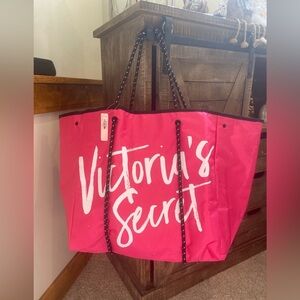 Victoria Secret Weekender Expandable Tote Bag NWT